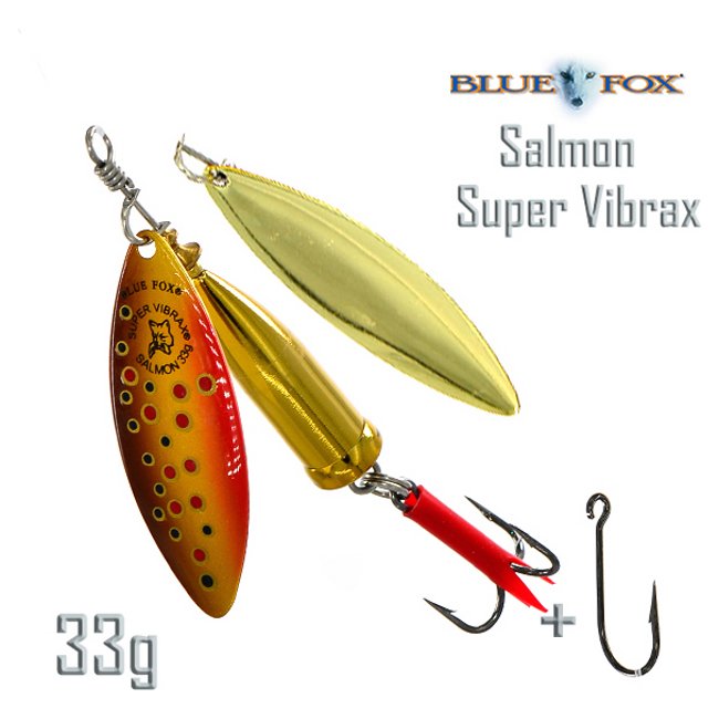 Блесна Blue Fox BFSASV6 TR Salmon Super Vibrax