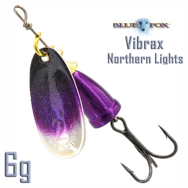 Блесна вращающаяся Blue Fox BFNL2 L Vibrax Northern Lights