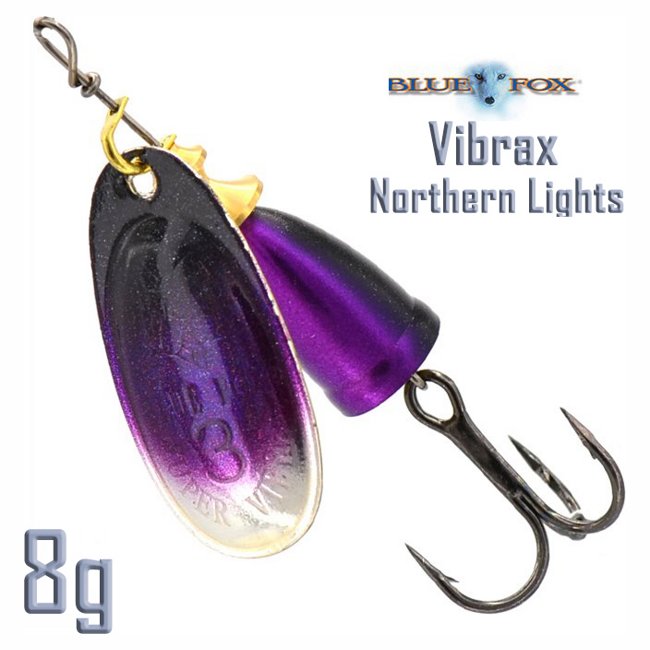 Блесна вращающаяся Blue Fox BFNL3 L Vibrax Northern Lights
