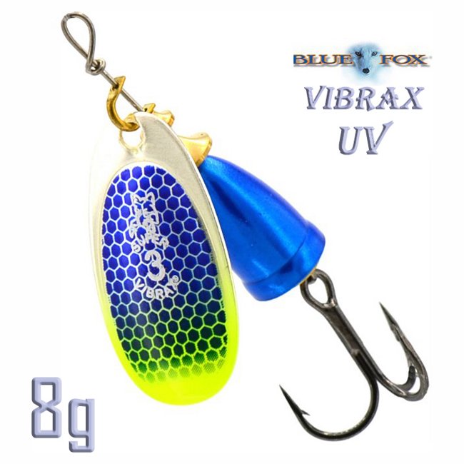 Блесна вращающаяся Blue Fox BFU3 BSCTU Vibrax UV