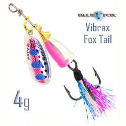 Блесна вращающаяся Blue Fox BFX1 RTX Vibrax Fox Tail