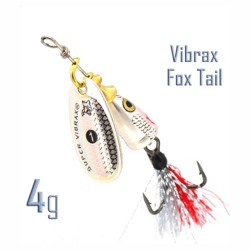 Блесна вращающаяся Blue Fox BFX1 SSDX Vibrax Fox Tail