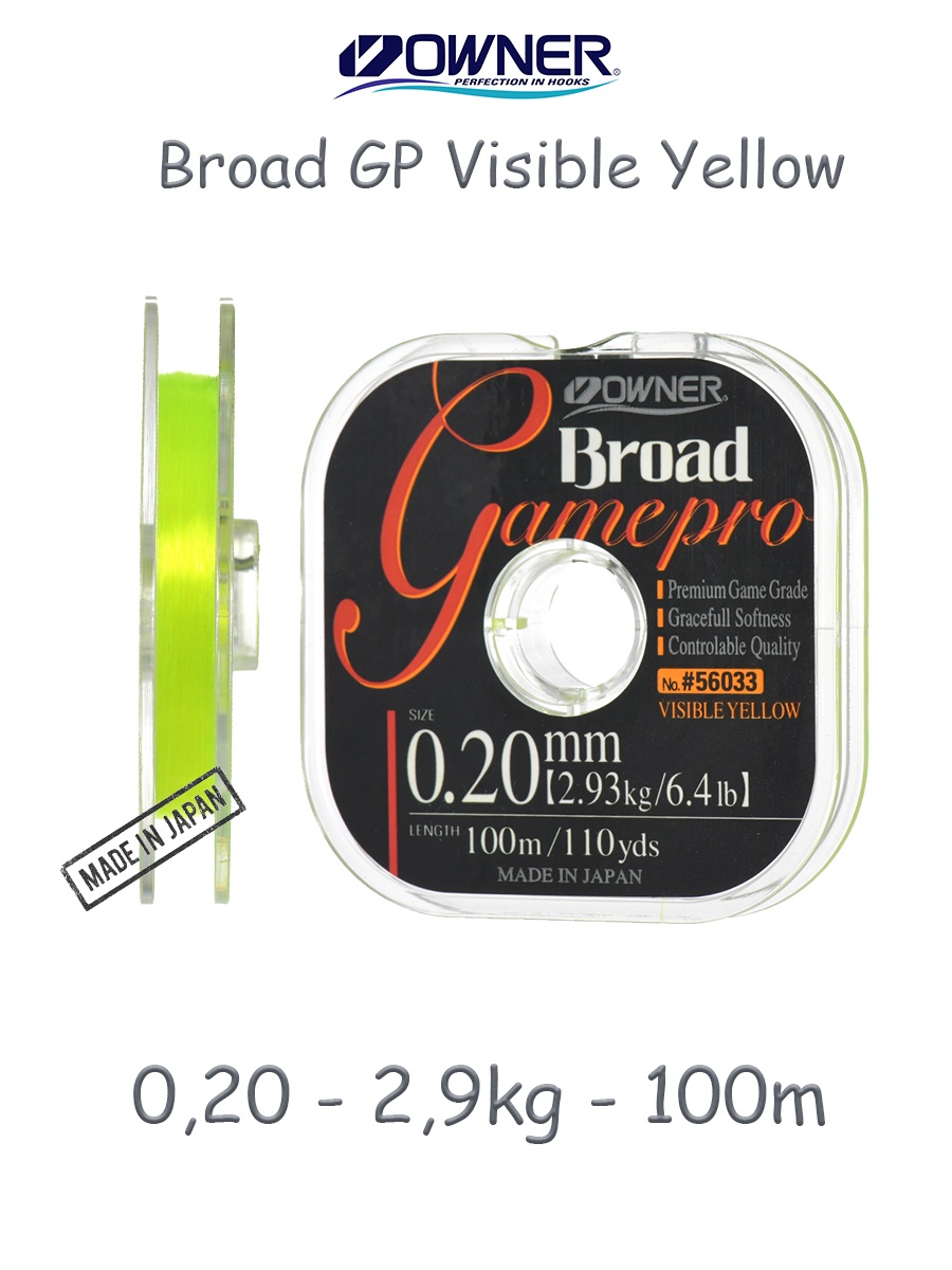 Broad GP Visible Yellow 0,20-100