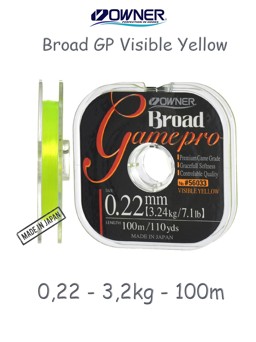 Broad GP Visible Yellow 0,22-100