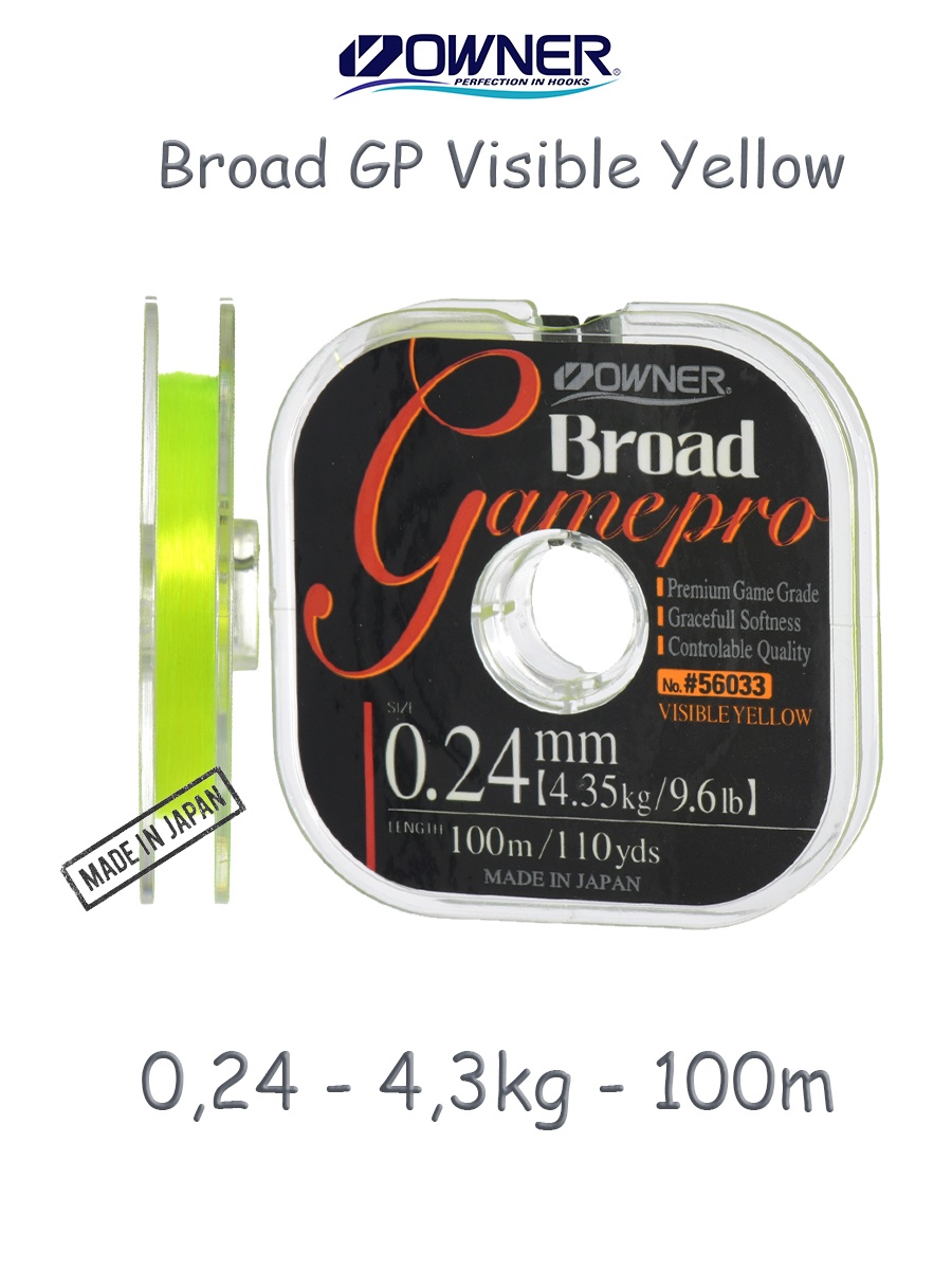 Broad GP Visible Yellow 0,24-100