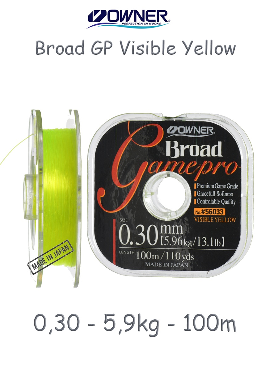 Broad GP Visible Yellow 0,30-100