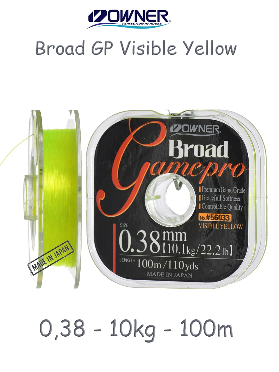 Broad GP Visible Yellow 0,38-100