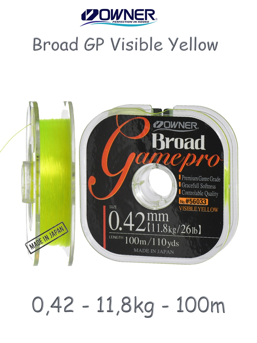 Broad GP Visible Yellow 0,42-100