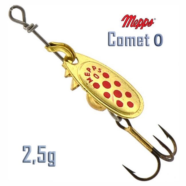 Comet 0 Gold Red