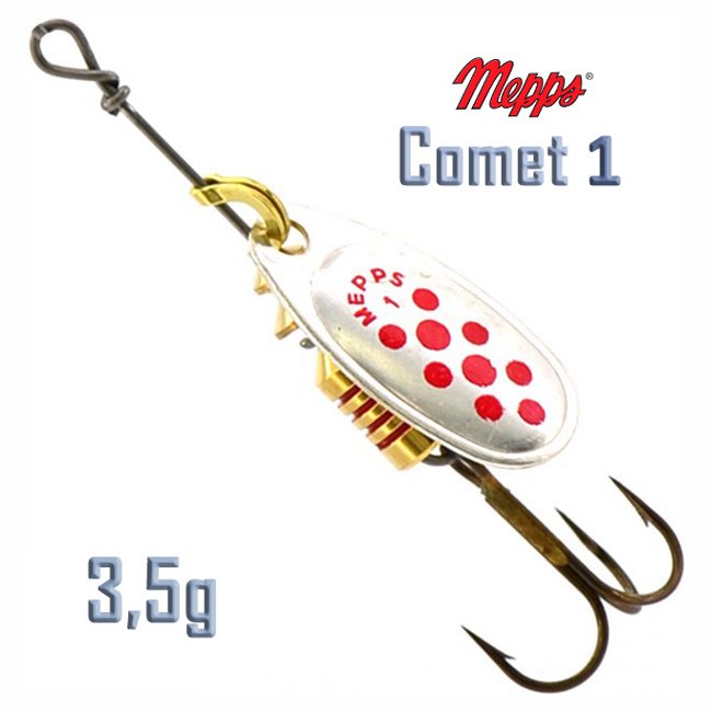 Comet 1 Silver Red