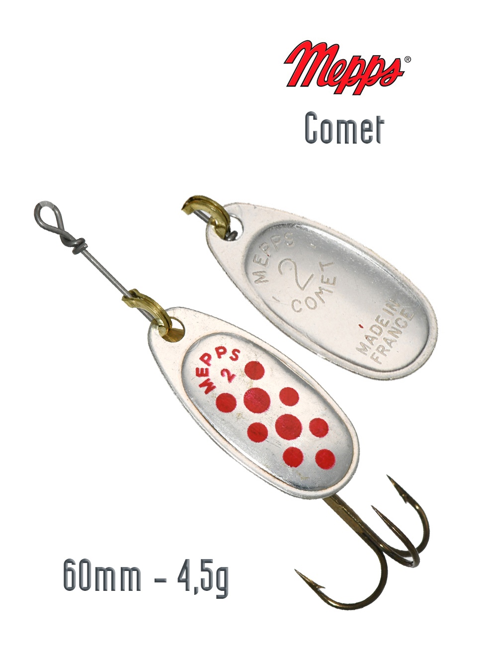 Comet 2 Silver Red