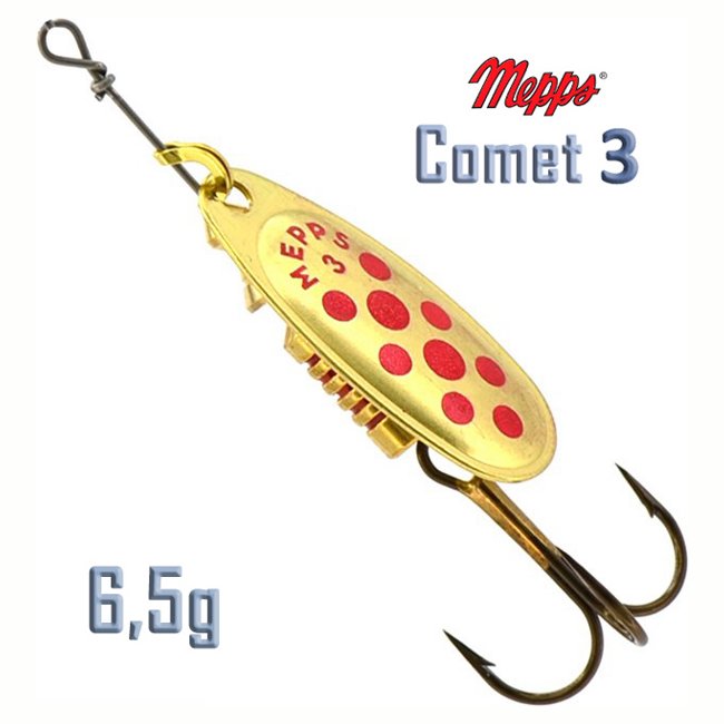 Comet 3 Gold Red