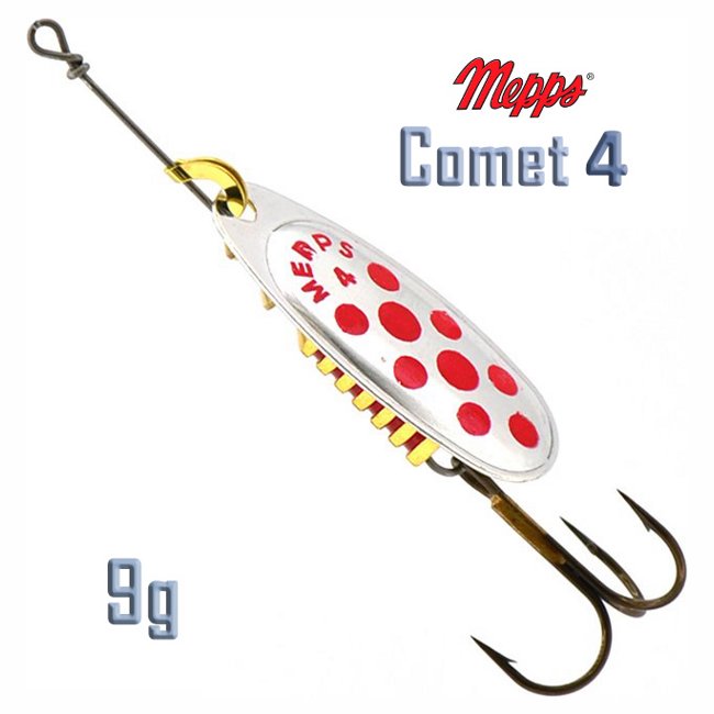 Comet 4 Silver Red