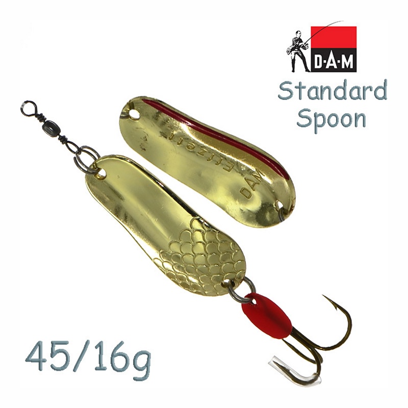 Блесна DAM FZ Standard Spoon 16g Gold 5021016