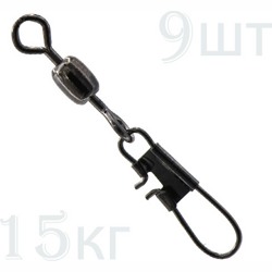 52470-06 Вертлюжок с карабином - фото