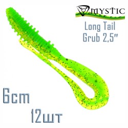 Mystic Long Tail Grub 6-GY001 - фото