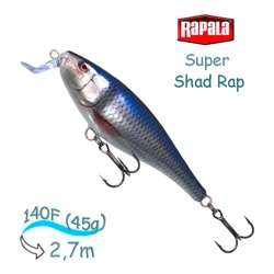 SSR14 SH Super Shad Rap - фото