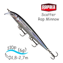 SCRM11 SMHL Scatter Rap Minnow - фото