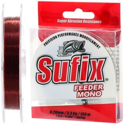 Sufix 0,20*150m Feeder mono Burgundy - фото