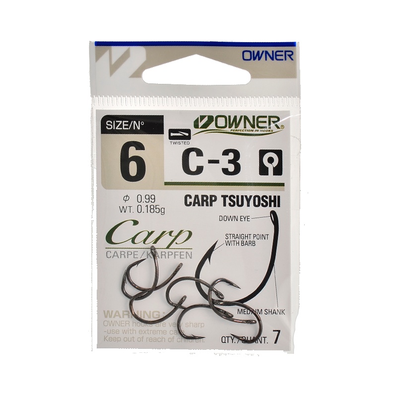 Крючки C-3-06 Carp Tsuyoshi