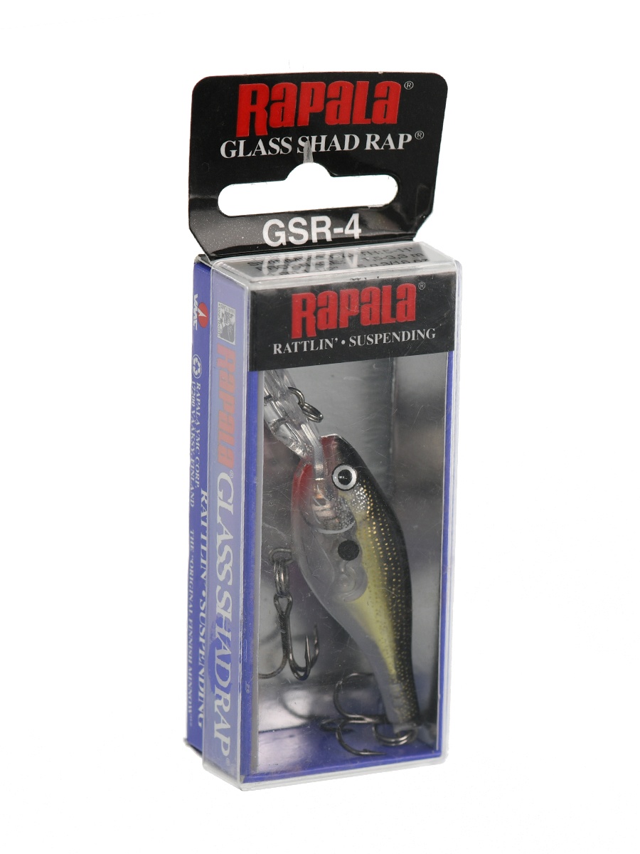 GSR04 GBK Glass Shad Rap
