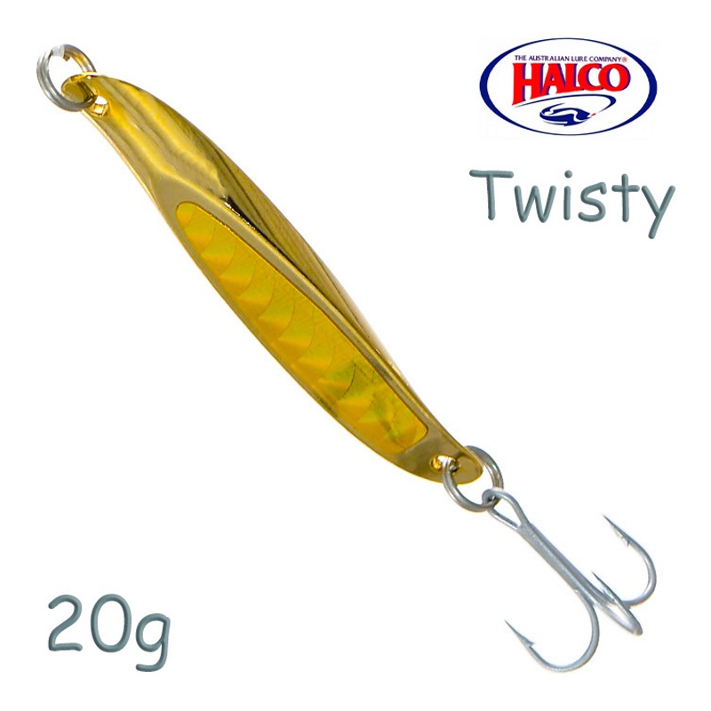 Блесна Halco Twisty 20g Gold Plate