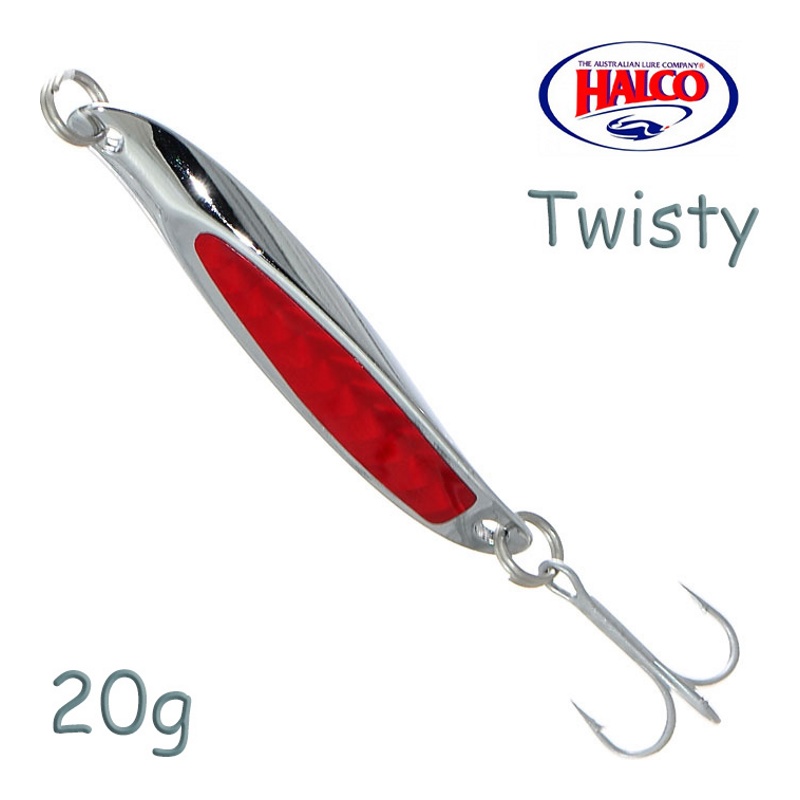 Блесна Halco Twisty 20g Red