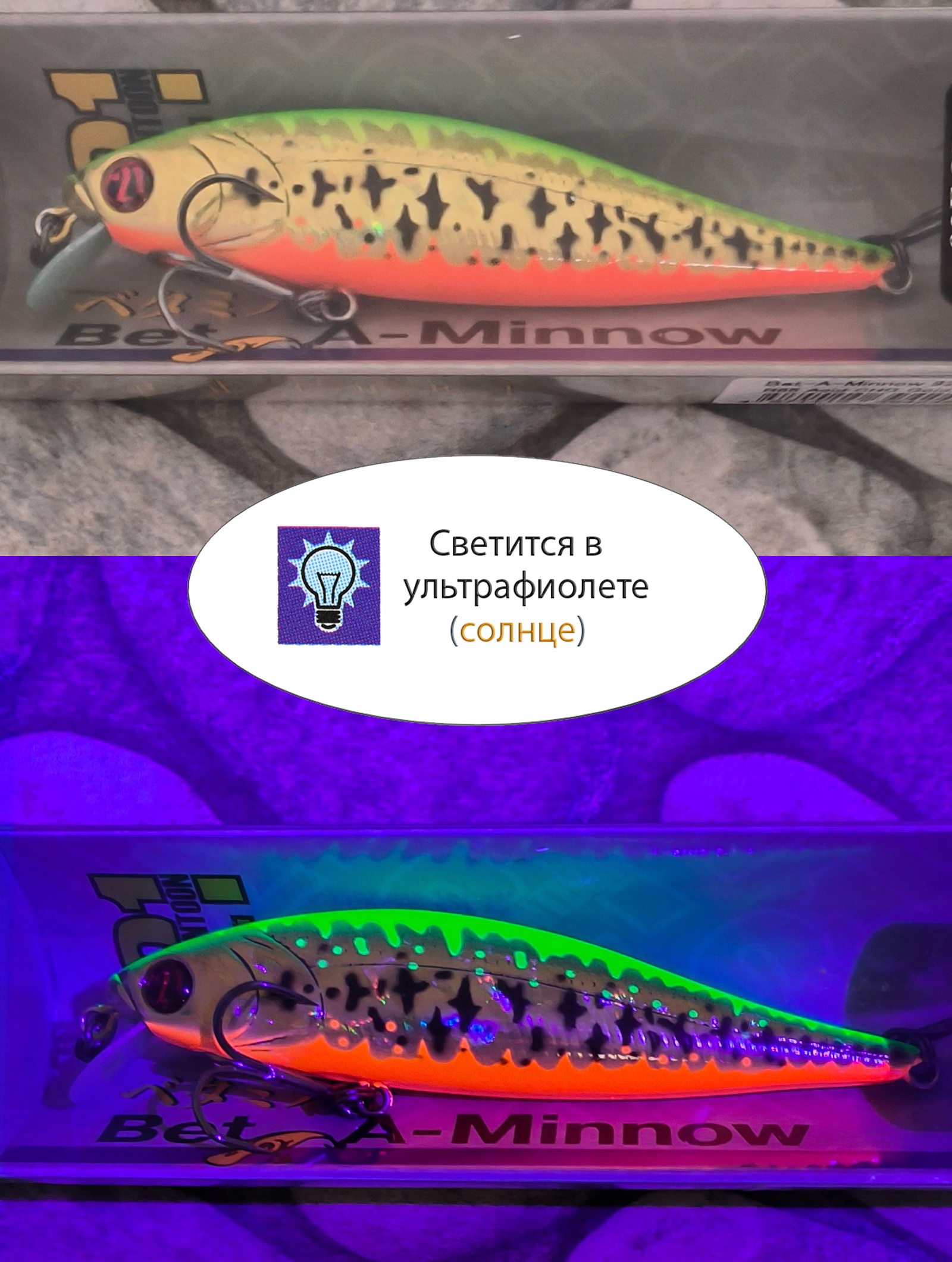 Bet-A-Minnow 92 F-SR-R65 - фото4