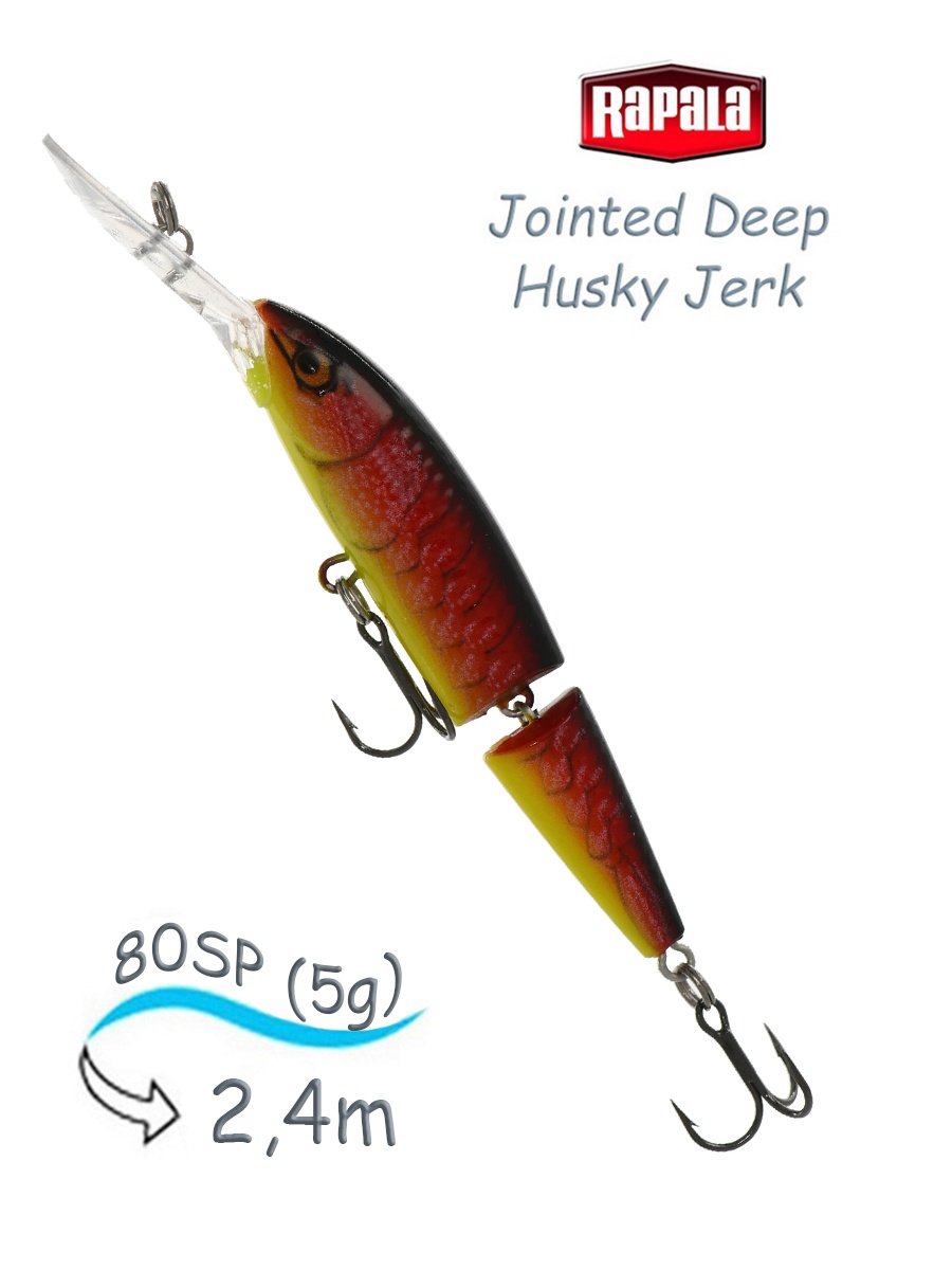 JDHJ08 RFCW Jointed Deep Husky Jerk