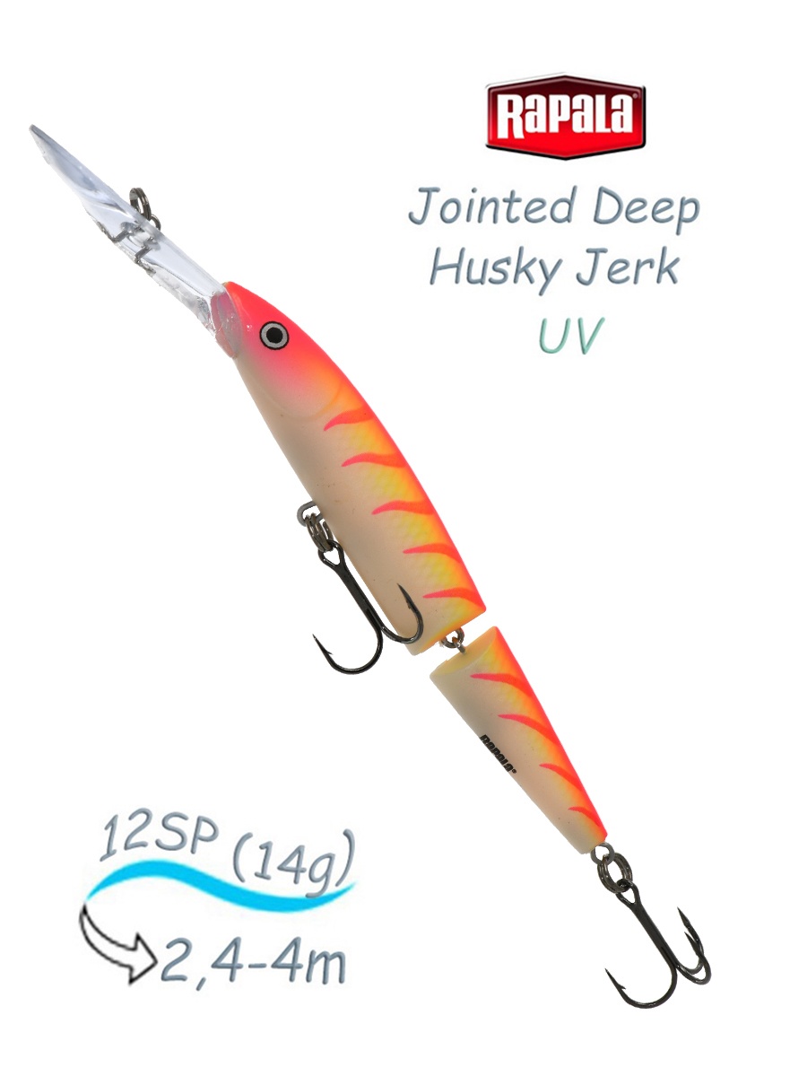 JDHJ12 PTU Jointed Deep Husky Jerk .