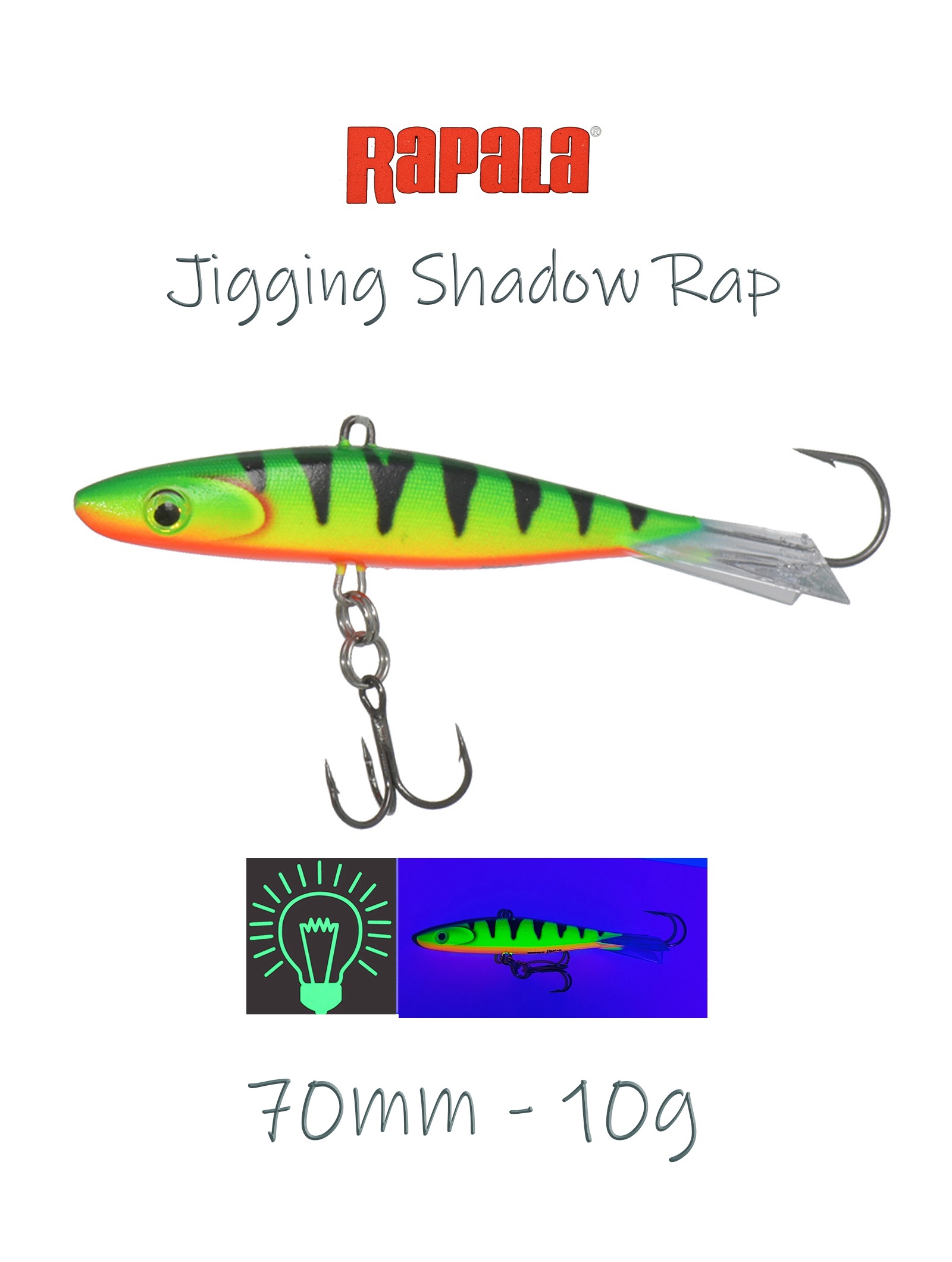 JSDR07 GT Jigging Shadow Rap (Glow)