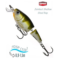 JSSR07 YP Jointed Shallow Shad Rap - фото