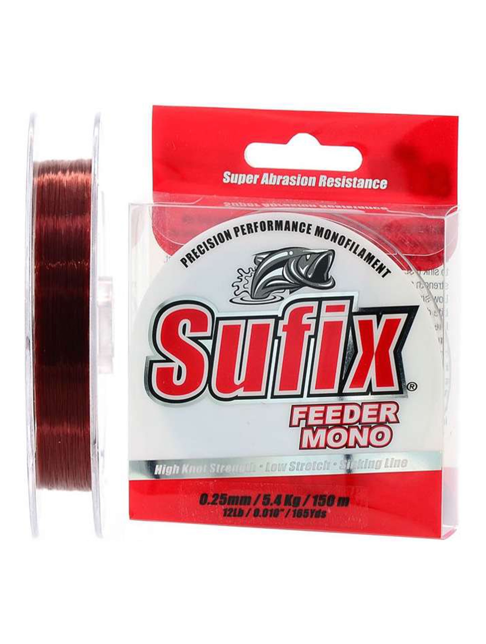Sufix 0,25*150m Feeder mono Burgundy