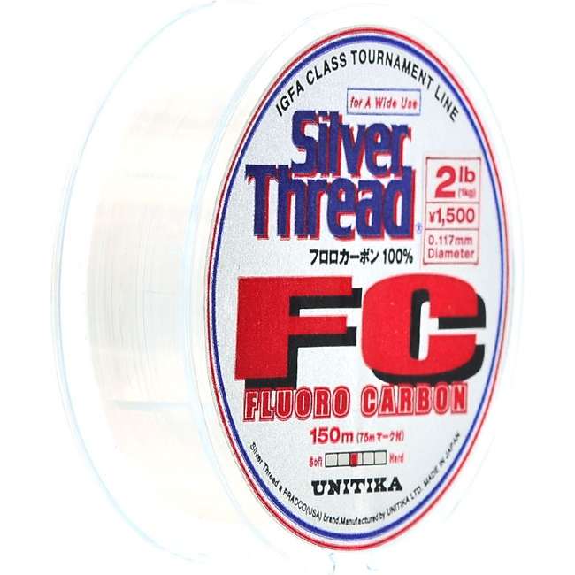Unitika Silver Thread Fluorocarb0,117*150m/1kg/0,5