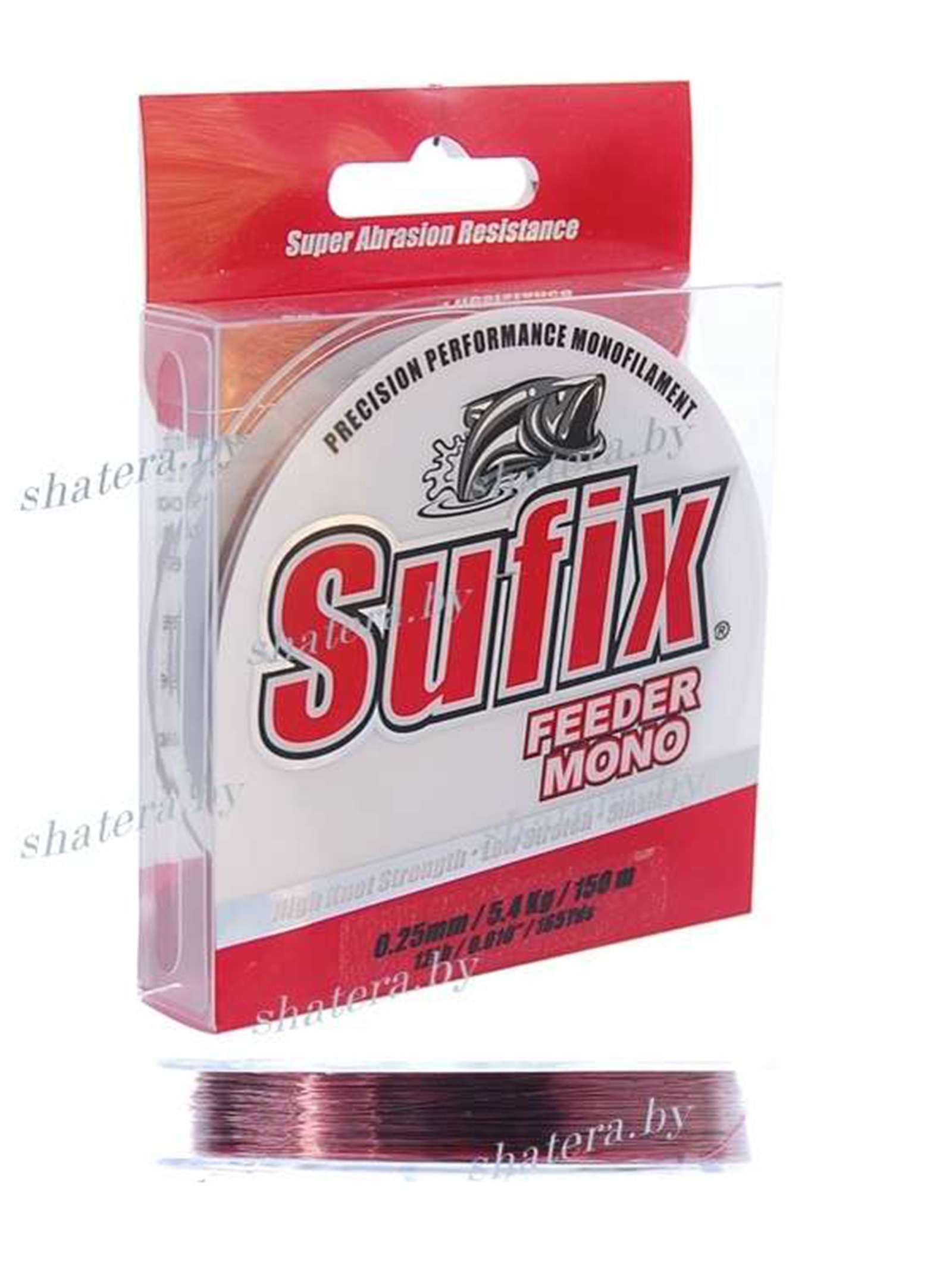 Sufix 0,25*150m Feeder mono Burgundy