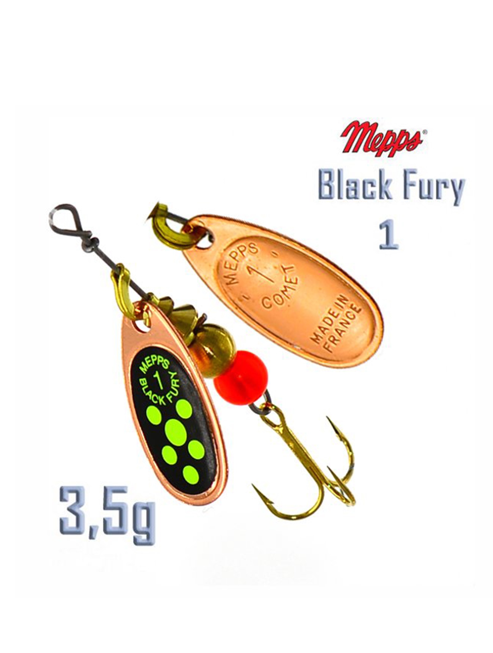 Black Fury 1 Coper-Chartreuse