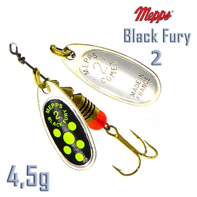 Black Fury 2 Silver-Chartreuse - фото