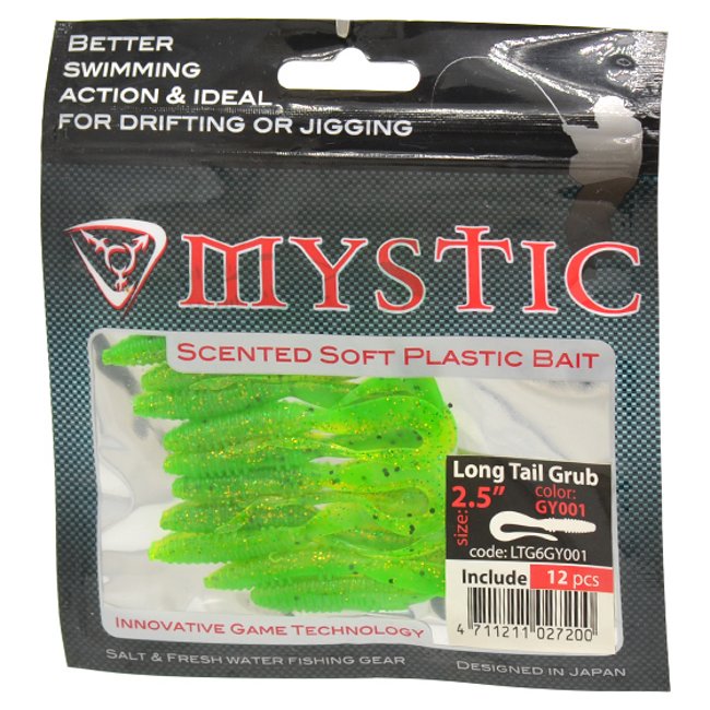 Mystic Long Tail Grub 6-GY001
