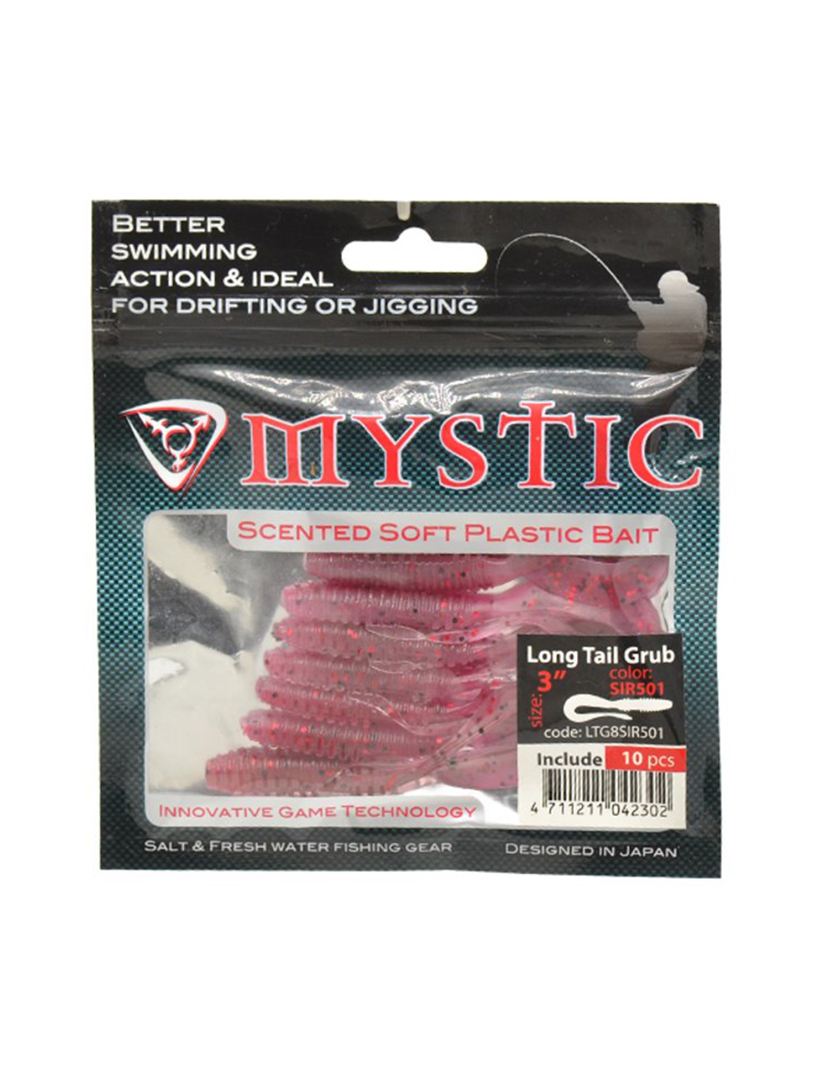 Mystic Long Tail Grub 8-SIR501