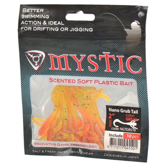 Mystic Nano Grub Tail 50-GR510