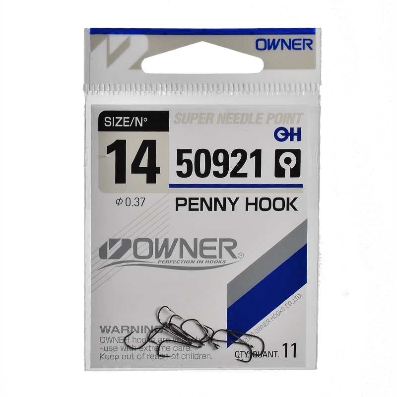 Крючки Owner 50921-14 Penny Hook