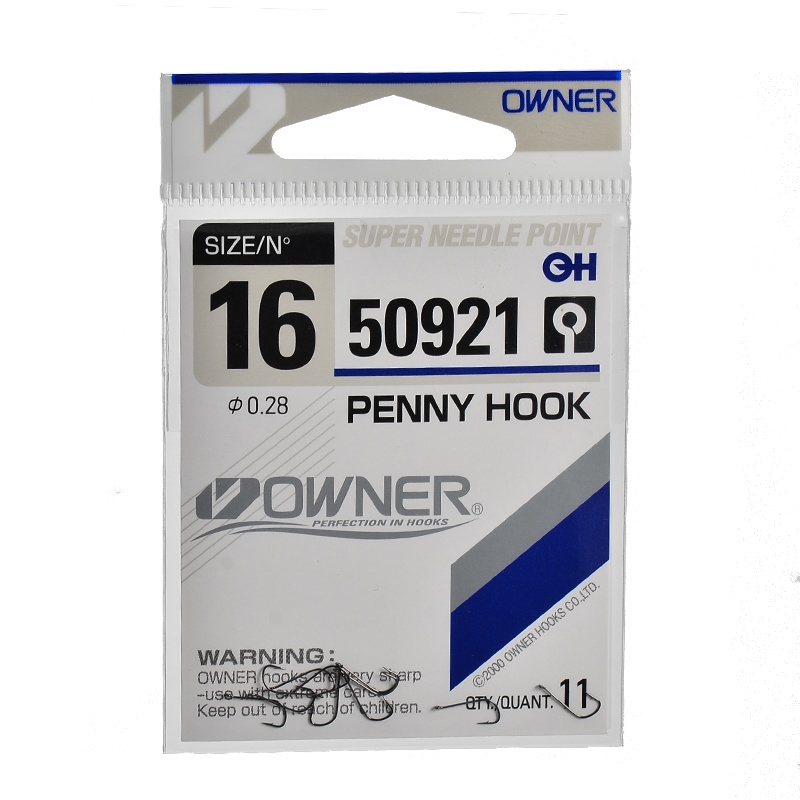 Крючки Owner 50921-16 Penny Hook