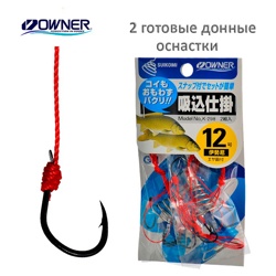 K-298-12 Оснастка с кормушкой и поводками - фото