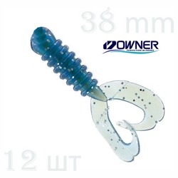 Owner Cultiva RB-1-15 Двухвостый твистер 1,5" - фото