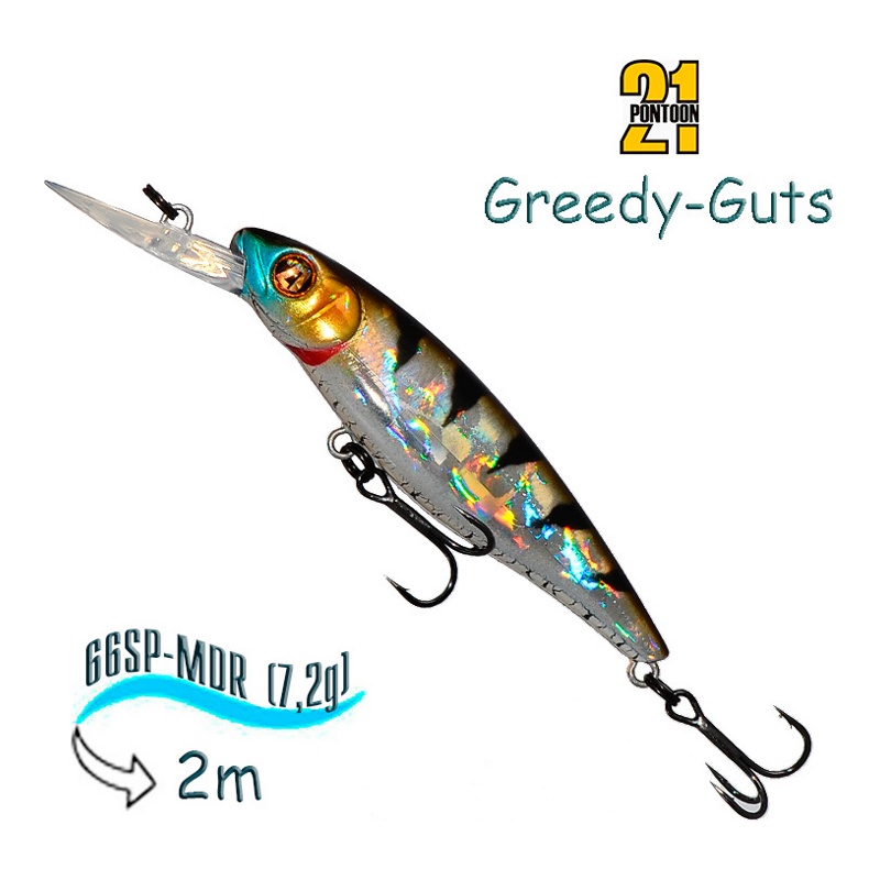 Воблер P21 Greedy-Guts 66 SP-MDR-407