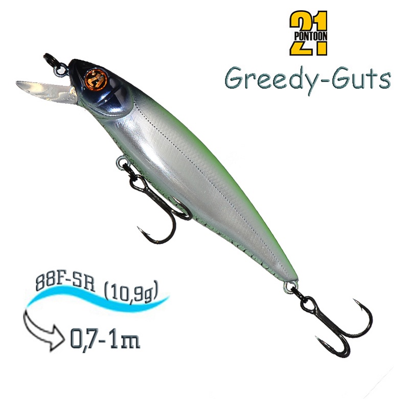 Воблер P21 Greedy-Guts 88 F-SR-472