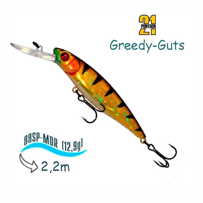 Воблер P21 Greedy-Guts 88 SP-MDR-437