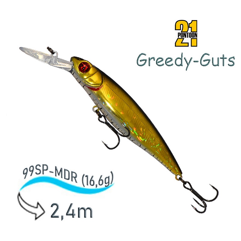 Воблер P21 Greedy-Guts 99 SP-MDR-402