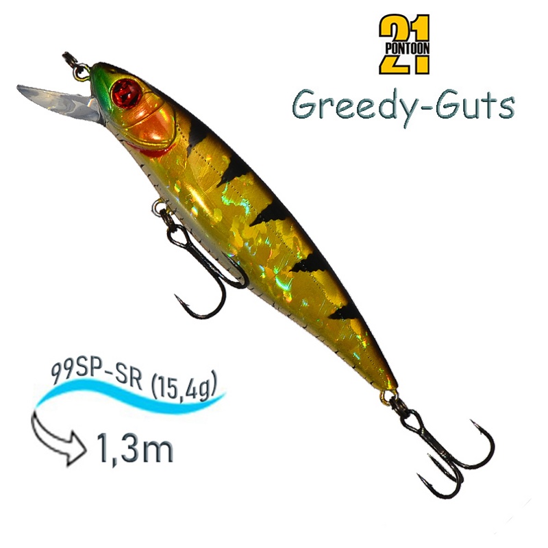 Воблер P21 Greedy-Guts 99 SP-SR-437