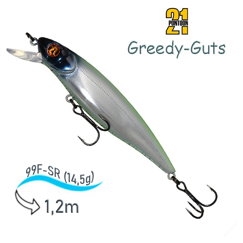 Воблер P21 Greedy-Guts 99 F-SR-472